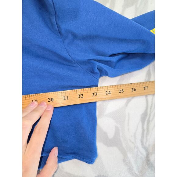 Justin Bieber Stadium Purpose World Tour 2027 Blue Women's Crop Top Size M - Picture 8 of 11